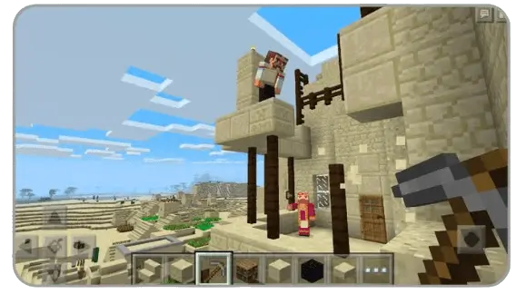 iOS için Minecraft 2 Minecraft iOS ekran görüntüsü